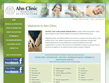 Tablet Screenshot of ahnclinic.org